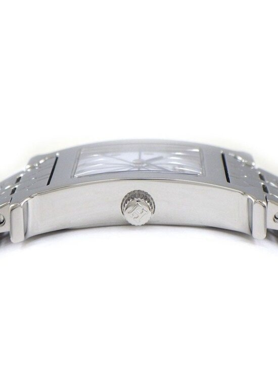 Hermes Watch Square White Dial SS Quartz Analog main image 8